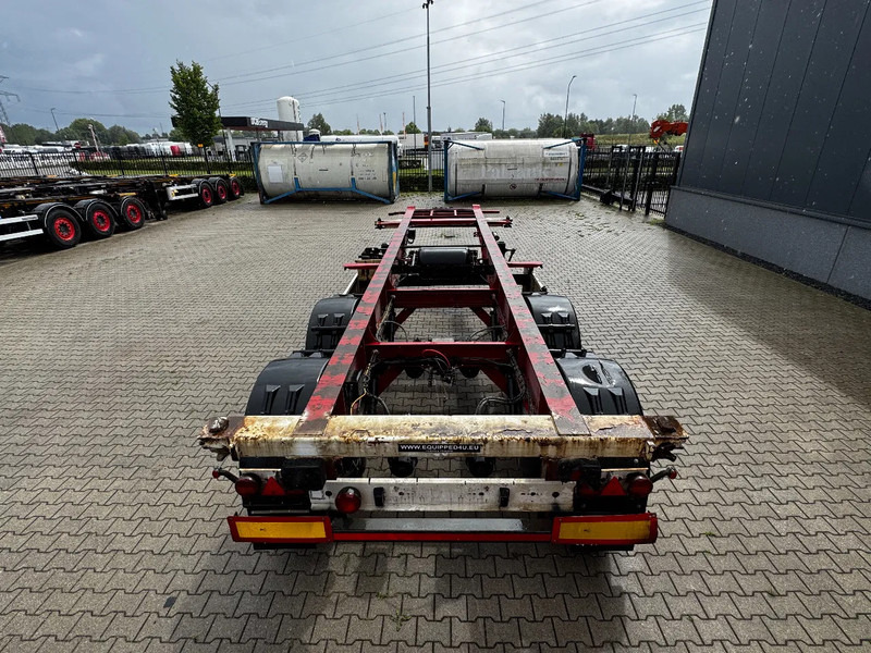 Krone 2-axle 20FT chassis, BPW + drumbrakes, airsuspension, empty weight: 3.180kg, 2x available - Semi-trailer pengangkut mobil: gambar 4 Krone 2-axle 20FT chassis, BPW + drumbrakes, airsuspension, empty weight: 3.180kg, 2x available - Semi-trailer pengangkut mobil: gambar 4