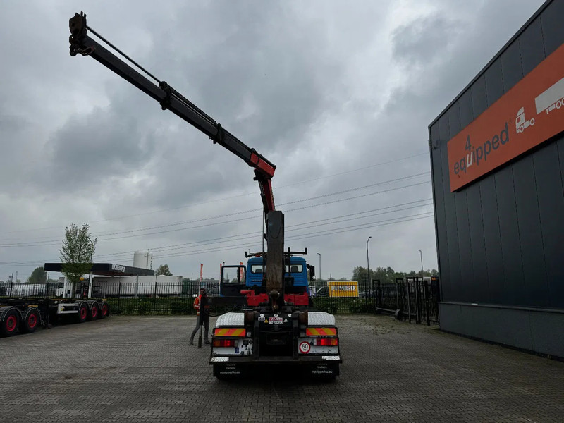 MAN FE 410A, 6x4, EURO 2, Palfinger PK17000 Crane + VDL HOOK, full spring, manual gearbox, MOT 9/2025 - Hook lift, Truk derek: gambar 5 MAN FE 410A, 6x4, EURO 2, Palfinger PK17000 Crane + VDL HOOK, full spring, manual gearbox, MOT 9/2025 - Hook lift, Truk derek: gambar 5