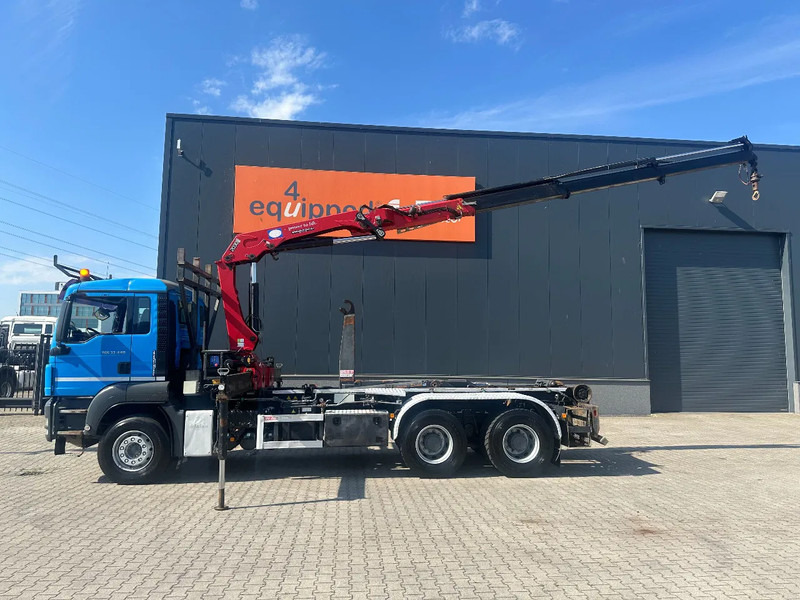 MAN TGS 33.440 6x4, EURO-5, HMF 2030 Crane + VDL HOOK, full spring, manual gearbox, MOT 03/2026 - Hook lift, Truk derek: gambar 5 MAN TGS 33.440 6x4, EURO-5, HMF 2030 Crane + VDL HOOK, full spring, manual gearbox, MOT 03/2026 - Hook lift, Truk derek: gambar 5