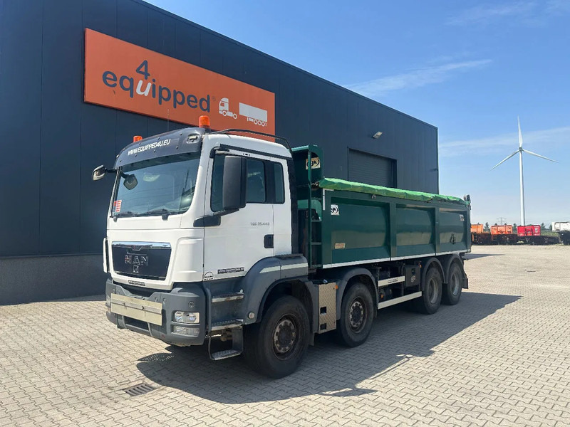 MAN TGS 35.440 AJK HARDOX KIPPER (16.5m3), 8x4, MANUAL, EURO-5, TWIN-STEER, BIG AXLES - Truk jungkit: gambar 2 MAN TGS 35.440 AJK HARDOX KIPPER (16.5m3), 8x4, MANUAL, EURO-5, TWIN-STEER, BIG AXLES - Truk jungkit: gambar 2