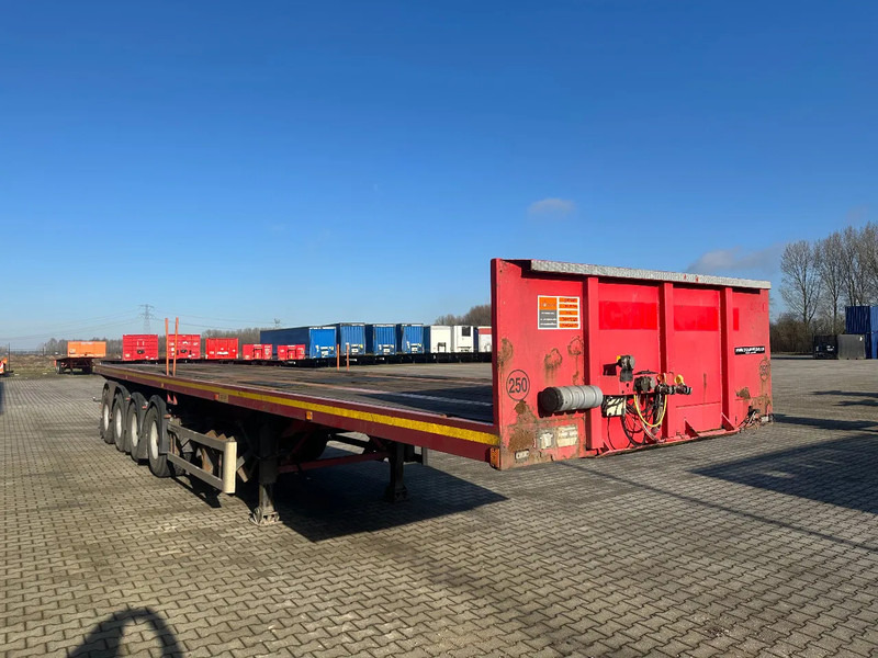 MOL 62 tons Ballast trailer, 4 axles, 2 steering axles, Belgium- trailer, very good tyres - Semi-trailer flatbed: gambar 5 MOL 62 tons Ballast trailer, 4 axles, 2 steering axles, Belgium- trailer, very good tyres - Semi-trailer flatbed: gambar 5