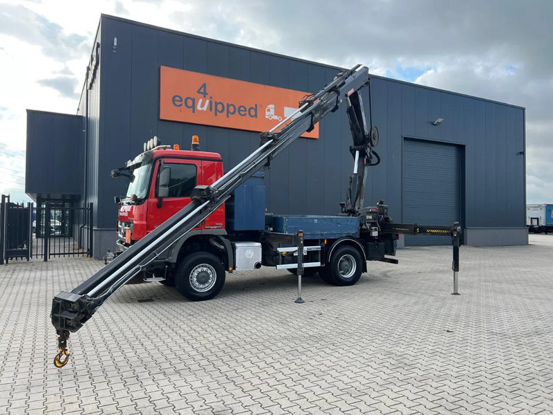 Mercedes-Benz Actros 2046 4x4 / FULL SPRING / HIAB 288 EP 5 HIPRO Crane / EURO-5 - Truk derek: gambar 4 Mercedes-Benz Actros 2046 4x4 / FULL SPRING / HIAB 288 EP 5 HIPRO Crane / EURO-5 - Truk derek: gambar 4
