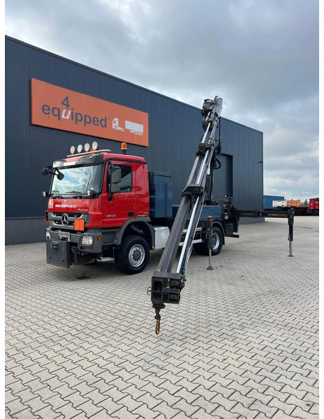 Mercedes-Benz Actros 2046 4x4 / FULL SPRING / HIAB 288 EP 5 HIPRO Crane / EURO-5 - Truk derek: gambar 1 Mercedes-Benz Actros 2046 4x4 / FULL SPRING / HIAB 288 EP 5 HIPRO Crane / EURO-5 - Truk derek: gambar 1