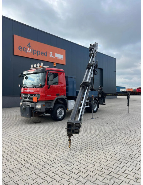 Mercedes-Benz Actros 2046 4x4 / FULL SPRING / HIAB 288 EP 5 HIPRO Crane / EURO-5 - Truk derek: gambar 1 Mercedes-Benz Actros 2046 4x4 / FULL SPRING / HIAB 288 EP 5 HIPRO Crane / EURO-5 - Truk derek: gambar 1