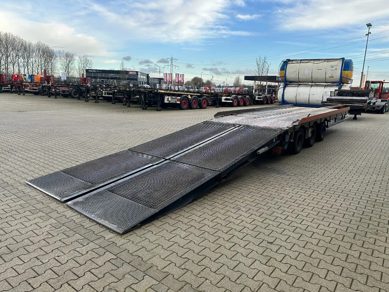 Nooteboom MCO-48-03V 3-axle lowloader / 3x hydraulic steering / hydraulic ramps / 5700mm extendable / NL-trailer / APK: 03/2026 - Semi-trailer low bed: gambar 5 Nooteboom MCO-48-03V 3-axle lowloader / 3x hydraulic steering / hydraulic ramps / 5700mm extendable / NL-trailer / APK: 03/2026 - Semi-trailer low bed: gambar 5