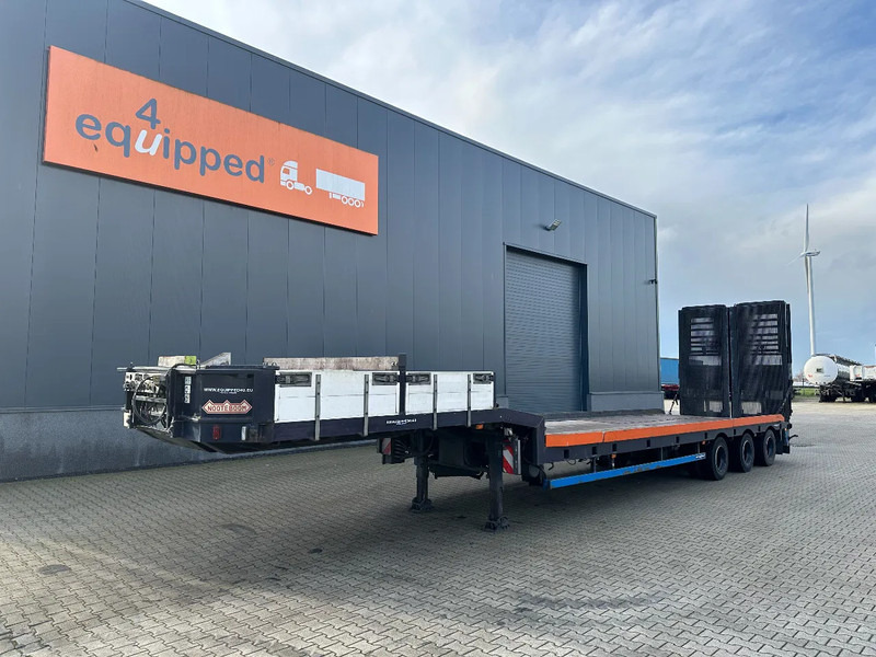 Nooteboom MCO-48-03V 3-axle lowloader / 3x hydraulic steering / hydraulic ramps / 5700mm extendable / NL-trailer / APK: 03/2026 - Semi-trailer low bed: gambar 2 Nooteboom MCO-48-03V 3-axle lowloader / 3x hydraulic steering / hydraulic ramps / 5700mm extendable / NL-trailer / APK: 03/2026 - Semi-trailer low bed: gambar 2