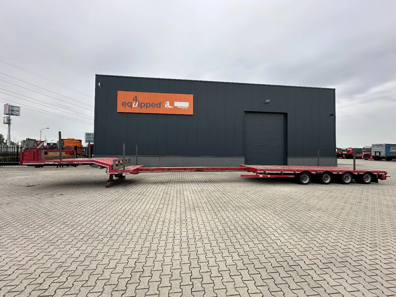 Nooteboom MCO-50-04V 4-axle lowloader, 4x hydraulic steering, 6700mm extendable, floor height: 785mm, NL-trailer, APK: 11/2025 - Semi-trailer low bed: gambar 4 Nooteboom MCO-50-04V 4-axle lowloader, 4x hydraulic steering, 6700mm extendable, floor height: 785mm, NL-trailer, APK: 11/2025 - Semi-trailer low bed: gambar 4