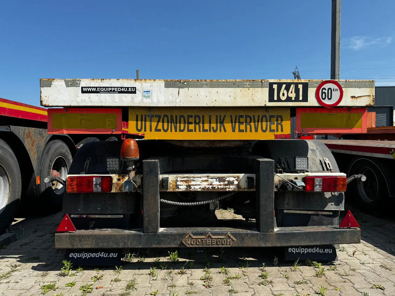 Nooteboom OVB-73-04, 73 tons 4-axle Ballast trailer, 3 hydraulic steering axles, 75% tyres, MOT 03/2026 - Semi-trailer flatbed: gambar 4 Nooteboom OVB-73-04, 73 tons 4-axle Ballast trailer, 3 hydraulic steering axles, 75% tyres, MOT 03/2026 - Semi-trailer flatbed: gambar 4