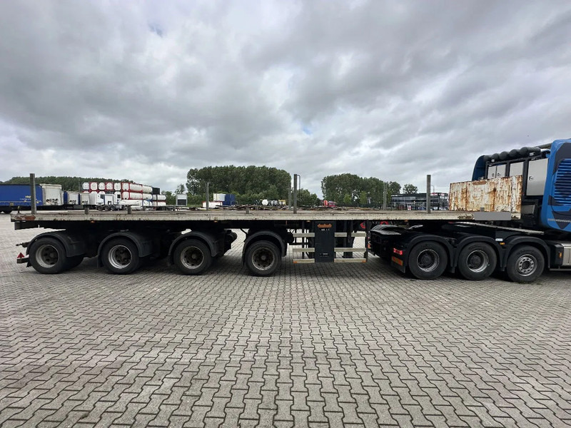 Nooteboom OVB-73-04, 73 tons Ballast trailer, 4 axles, 3 hydraulic steering axles, 75% tyres, MOT 03/2026 - Semi-trailer flatbed: gambar 3 Nooteboom OVB-73-04, 73 tons Ballast trailer, 4 axles, 3 hydraulic steering axles, 75% tyres, MOT 03/2026 - Semi-trailer flatbed: gambar 3