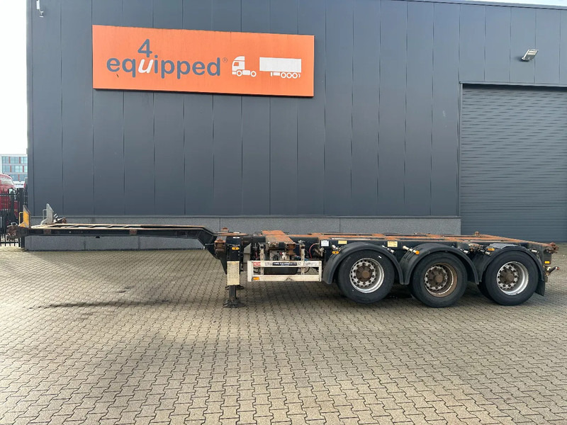 Pacton 45FT HC multi (3x extendable) / liftaxle / BPW drum / NL-chassis - Semi-trailer pengangkut mobil: gambar 4 Pacton 45FT HC multi (3x extendable) / liftaxle / BPW drum / NL-chassis - Semi-trailer pengangkut mobil: gambar 4