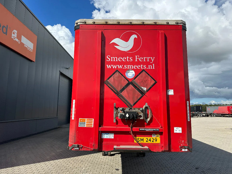 Semi-trailer dengan terpal samping Pacton alu zijborden + planken, hardhouten vloer, NL-trailer, APK: 08-2026: gambar 13