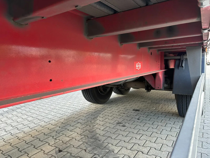Semi-trailer dengan terpal samping Pacton alu zijborden + planken, hardhouten vloer, NL-trailer, APK: 08-2026: gambar 19