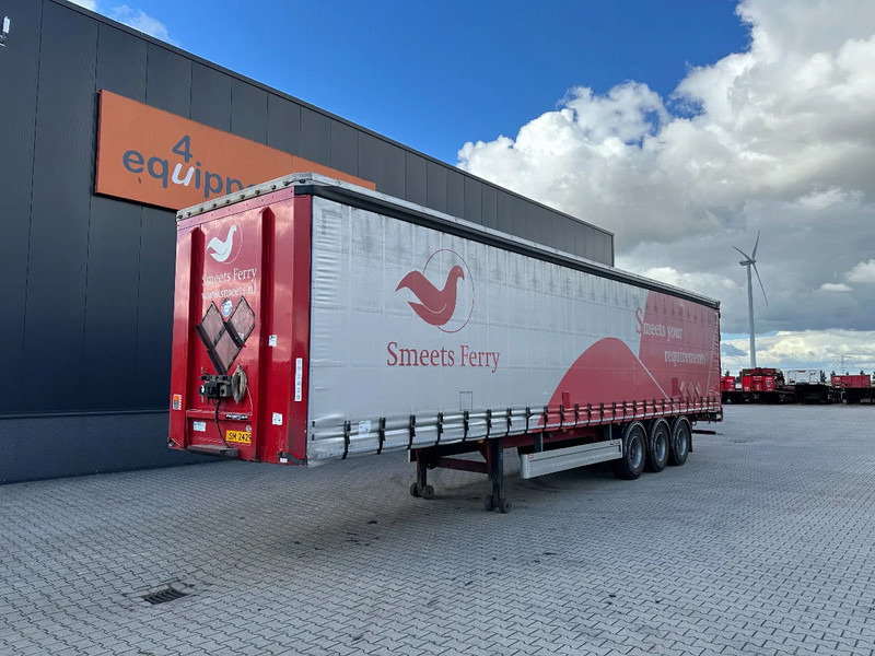 Pacton alu zijborden + planken, hardhouten vloer, NL-trailer, APK: 08-2026 - Semi-trailer dengan terpal samping: gambar 2 Pacton alu zijborden + planken, hardhouten vloer, NL-trailer, APK: 08-2026 - Semi-trailer dengan terpal samping: gambar 2