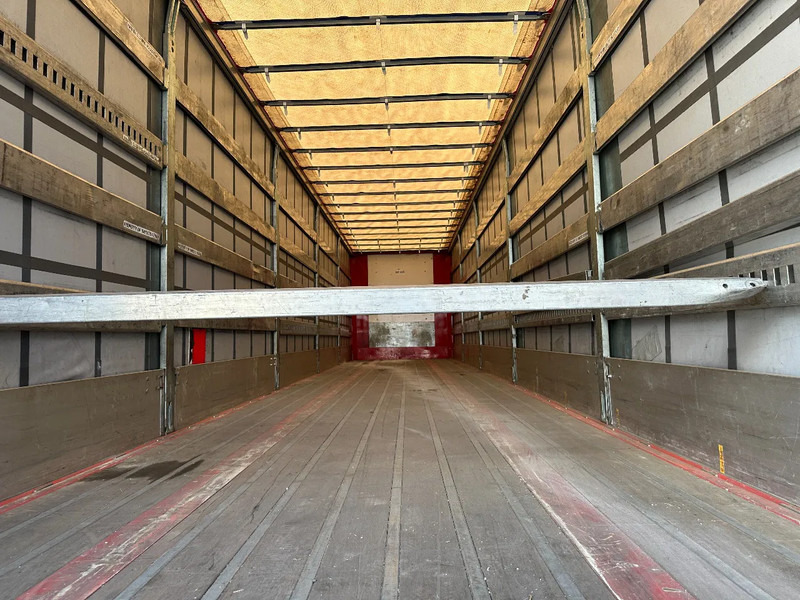 Semi-trailer dengan terpal samping Pacton alu zijborden + planken, hardhouten vloer, NL-trailer, APK: 08-2026: gambar 8