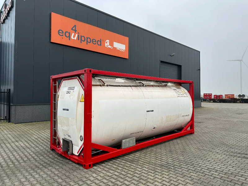 SINGAMAS 20FT ISO, 26.000L/1-COMP/3 BAFFELS/3 manholes, 5Y inspection: 06/2027 - Tangki penyimpanan: gambar 1 SINGAMAS 20FT ISO, 26.000L/1-COMP/3 BAFFELS/3 manholes, 5Y inspection: 06/2027 - Tangki penyimpanan: gambar 1