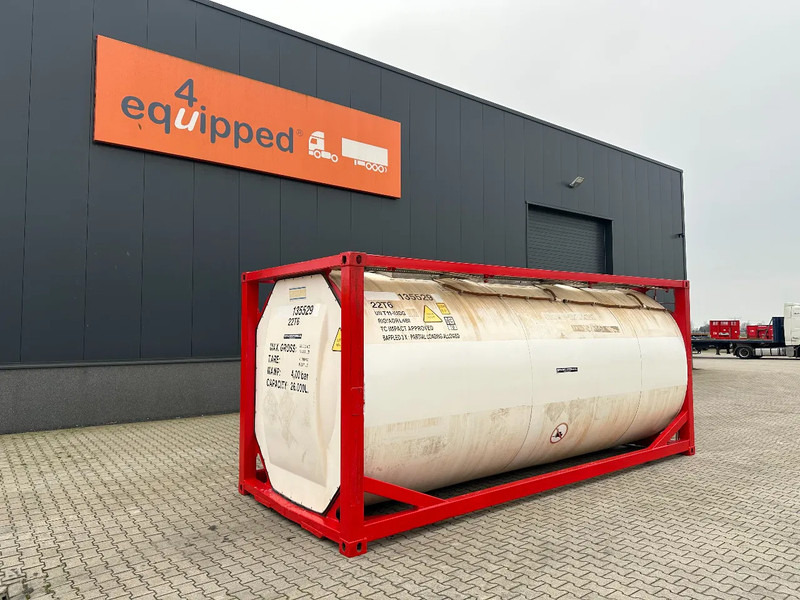 SINGAMAS 20FT ISO, 26.000L/1-COMP/3 BAFFELS/3 manholes, 5Y inspection: 06/2027 - Tangki penyimpanan: gambar 1 SINGAMAS 20FT ISO, 26.000L/1-COMP/3 BAFFELS/3 manholes, 5Y inspection: 06/2027 - Tangki penyimpanan: gambar 1