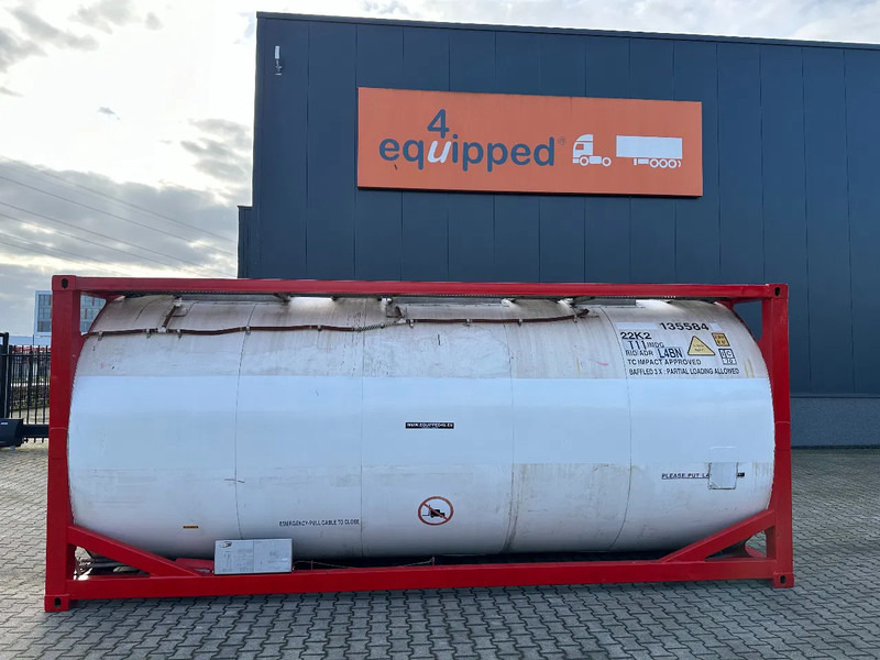 SINGAMAS 20FT ISO, 26.000L/1-COMP/3 BAFFELS/3 manholes, ADR inspectio valid till: 07/2025 - Tangki penyimpanan: gambar 2 SINGAMAS 20FT ISO, 26.000L/1-COMP/3 BAFFELS/3 manholes, ADR inspectio valid till: 07/2025 - Tangki penyimpanan: gambar 2