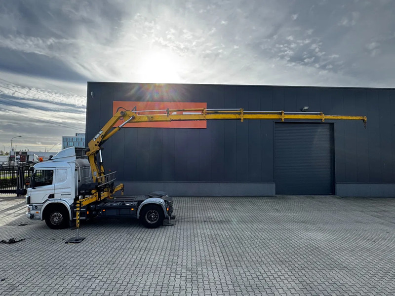 Scania P114-340 + HIAB 19-5 crane + remote / Euro-3 / 3 pedals / NL-truck / APK: 12-2025 - Truk derek: gambar 5 Scania P114-340 + HIAB 19-5 crane + remote / Euro-3 / 3 pedals / NL-truck / APK: 12-2025 - Truk derek: gambar 5