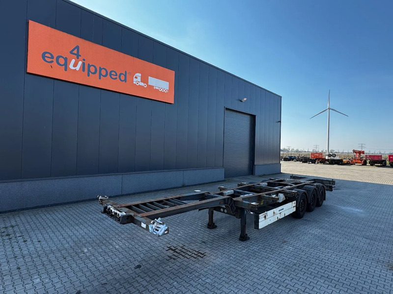 Schmitz Cargobull 40FT HC-chassis, SAF + disc, liftaxle, extendable at the rear, NL-chassis - Semi-trailer pengangkut mobil: gambar 1 Schmitz Cargobull 40FT HC-chassis, SAF + disc, liftaxle, extendable at the rear, NL-chassis - Semi-trailer pengangkut mobil: gambar 1