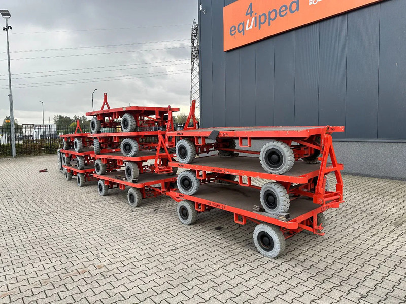 Still + 10x 2016 MAFI double-steered and connectable heavy-duty trailers - Trailer flatbed: gambar 3 Still + 10x 2016 MAFI double-steered and connectable heavy-duty trailers - Trailer flatbed: gambar 3
