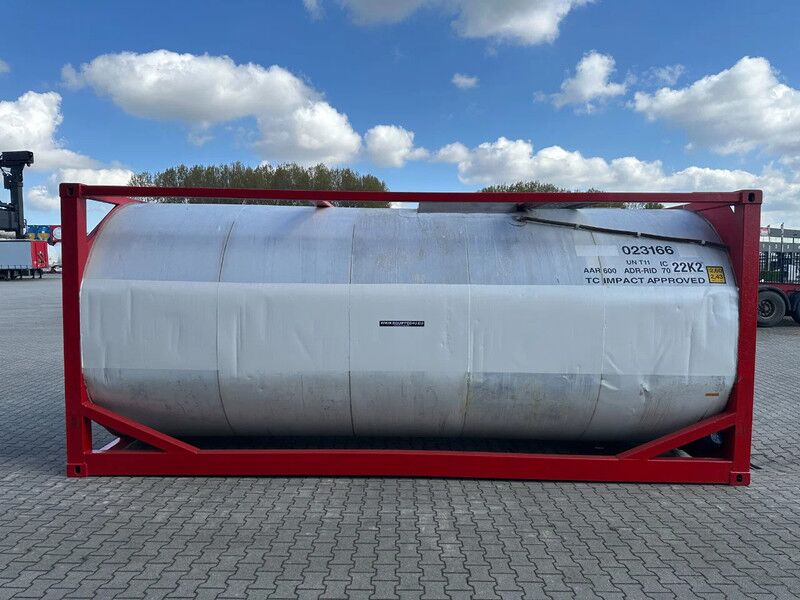 Trencor Containers 20FT ISO 25.000L T11 ADR until 03/2027 - Kontainer tangki: gambar 3 Trencor Containers 20FT ISO 25.000L T11 ADR until 03/2027 - Kontainer tangki: gambar 3