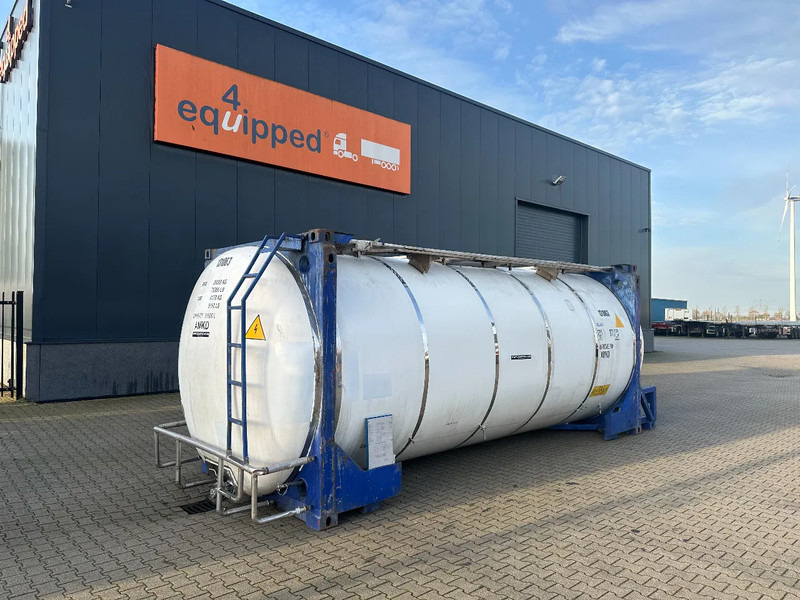 UBH Universal Bulk Handling 20 FT SWAP BODY 31.345L UN Portable T7 valid 5Y test: 04/2028 - Tangki penyimpanan: gambar 1 UBH Universal Bulk Handling 20 FT SWAP BODY 31.345L UN Portable T7 valid 5Y test: 04/2028 - Tangki penyimpanan: gambar 1