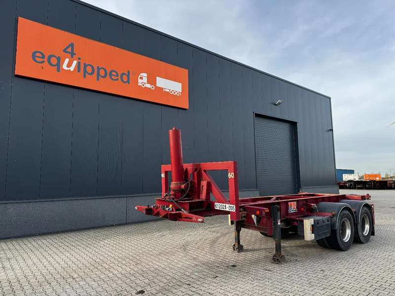 Van Hool 2 AXLE 20FT TIPPING-CHASSIS / TWIN-TIRES / BPW + DISC / ALCOA - Semi-trailer pengangkut mobil: gambar 1 Van Hool 2 AXLE 20FT TIPPING-CHASSIS / TWIN-TIRES / BPW + DISC / ALCOA - Semi-trailer pengangkut mobil: gambar 1