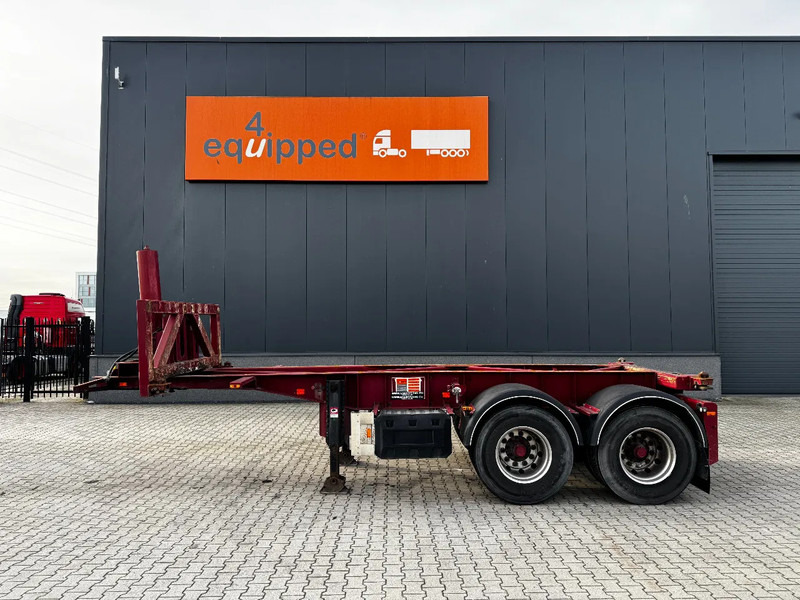 Van Hool 2 AXLE 20FT TIPPING-CHASSIS / TWIN-TIRES / BPW + DISC / ALCOA - Semi-trailer pengangkut mobil: gambar 2 Van Hool 2 AXLE 20FT TIPPING-CHASSIS / TWIN-TIRES / BPW + DISC / ALCOA - Semi-trailer pengangkut mobil: gambar 2