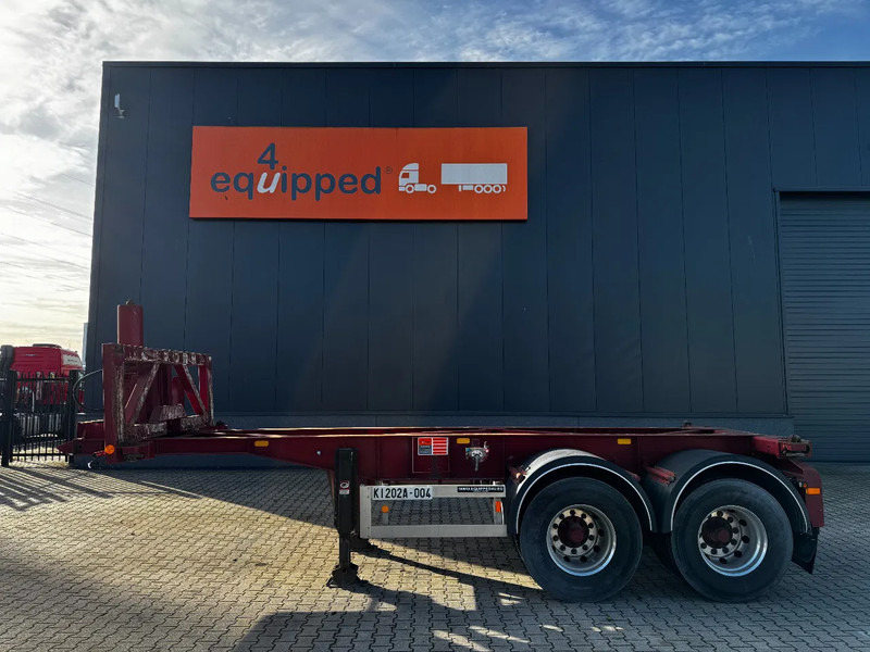 Van Hool 2 AXLE 20FT TIPPING-CHASSIS, TWIN-TIRES, BPW + DRUM, ALCOA - Semi-trailer pengangkut mobil: gambar 2 Van Hool 2 AXLE 20FT TIPPING-CHASSIS, TWIN-TIRES, BPW + DRUM, ALCOA - Semi-trailer pengangkut mobil: gambar 2