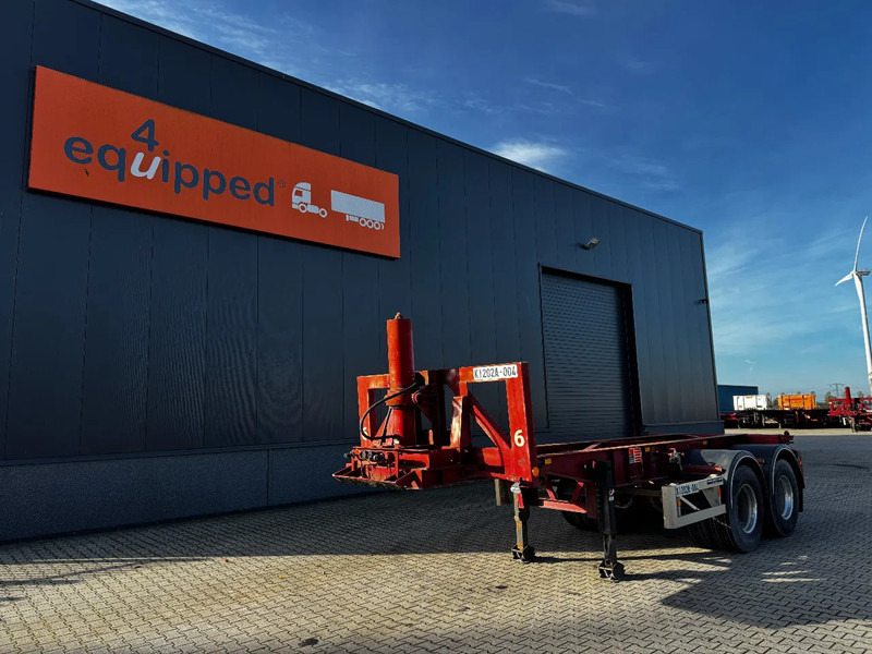 Van Hool 2 AXLE 20FT TIPPING-CHASSIS, TWIN-TIRES, BPW + DRUM, ALCOA - Semi-trailer pengangkut mobil: gambar 1 Van Hool 2 AXLE 20FT TIPPING-CHASSIS, TWIN-TIRES, BPW + DRUM, ALCOA - Semi-trailer pengangkut mobil: gambar 1