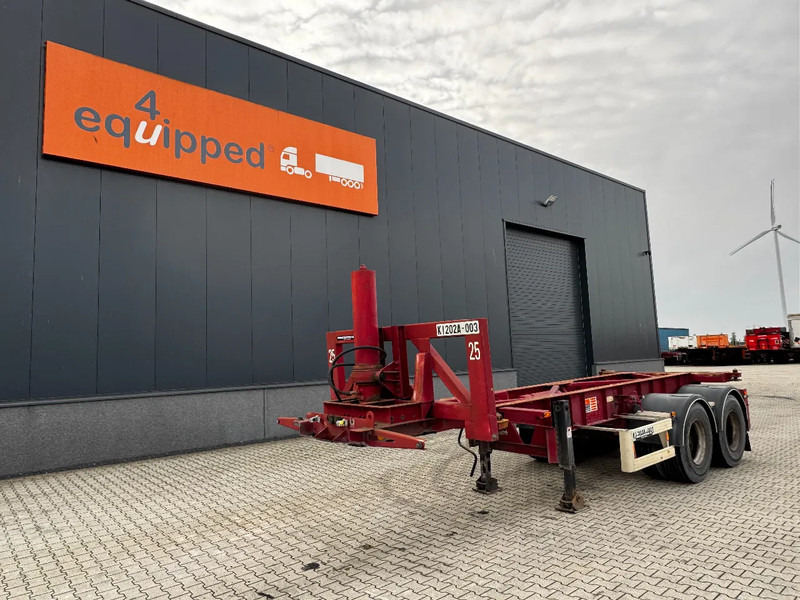 Van Hool 2 AXLE 20FT TIPPING-CHASSIS, TWIN-TIRES, BPW + DRUM - Semi-trailer pengangkut mobil: gambar 1 Van Hool 2 AXLE 20FT TIPPING-CHASSIS, TWIN-TIRES, BPW + DRUM - Semi-trailer pengangkut mobil: gambar 1