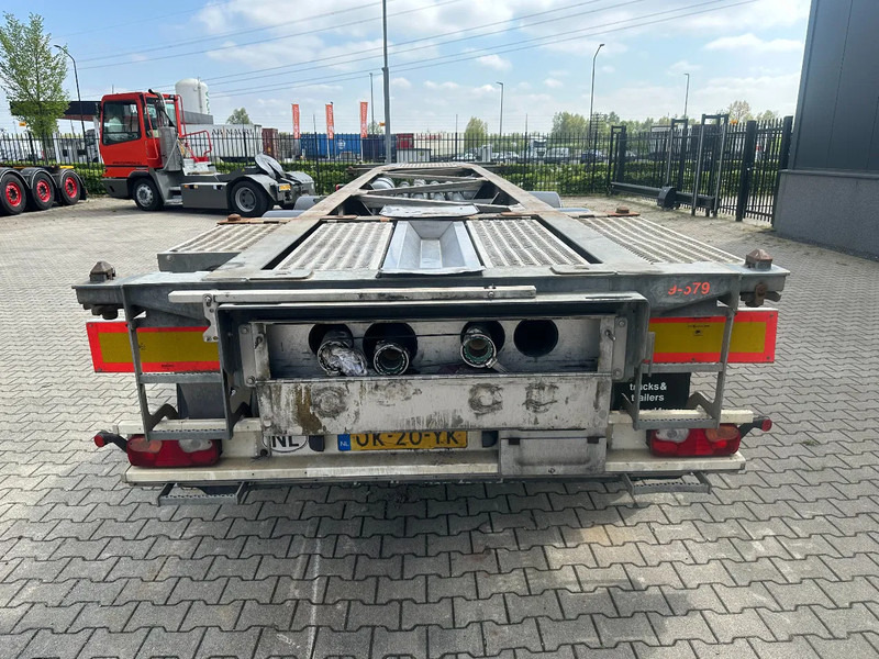 Van Hool 20FT ADR (EX/II, EX/III, FL, AT), BPW + drumbrakes, 2 liftaxles, galvanized, ALCOA, NL-Chassis - Semi-trailer pengangkut mobil: gambar 5 Van Hool 20FT ADR (EX/II, EX/III, FL, AT), BPW + drumbrakes, 2 liftaxles, galvanized, ALCOA, NL-Chassis - Semi-trailer pengangkut mobil: gambar 5