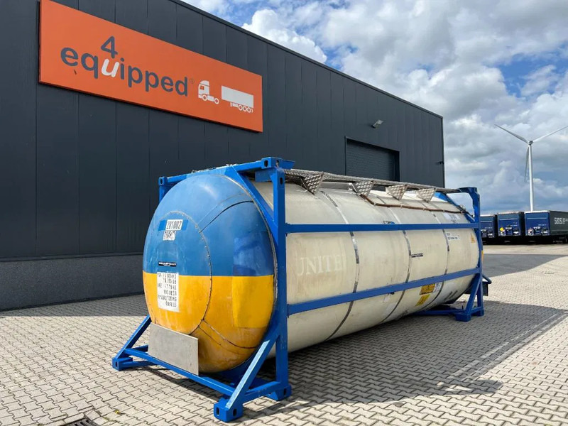 Van Hool 20FT SWAPBODY 28.075L, UN PORTABLE, T11, valid 5Y- + CSC inspection: 10/2025 - Tangki penyimpanan: gambar 1 Van Hool 20FT SWAPBODY 28.075L, UN PORTABLE, T11, valid 5Y- + CSC inspection: 10/2025 - Tangki penyimpanan: gambar 1