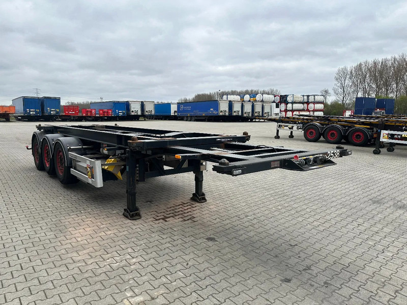 Van Hool 20FT Tipping-chassis, ADR (EX/II, EX/III, FL, AT, OX), SAF, 2 liftaxles - Semi-trailer pengangkut mobil: gambar 5 Van Hool 20FT Tipping-chassis, ADR (EX/II, EX/III, FL, AT, OX), SAF, 2 liftaxles - Semi-trailer pengangkut mobil: gambar 5