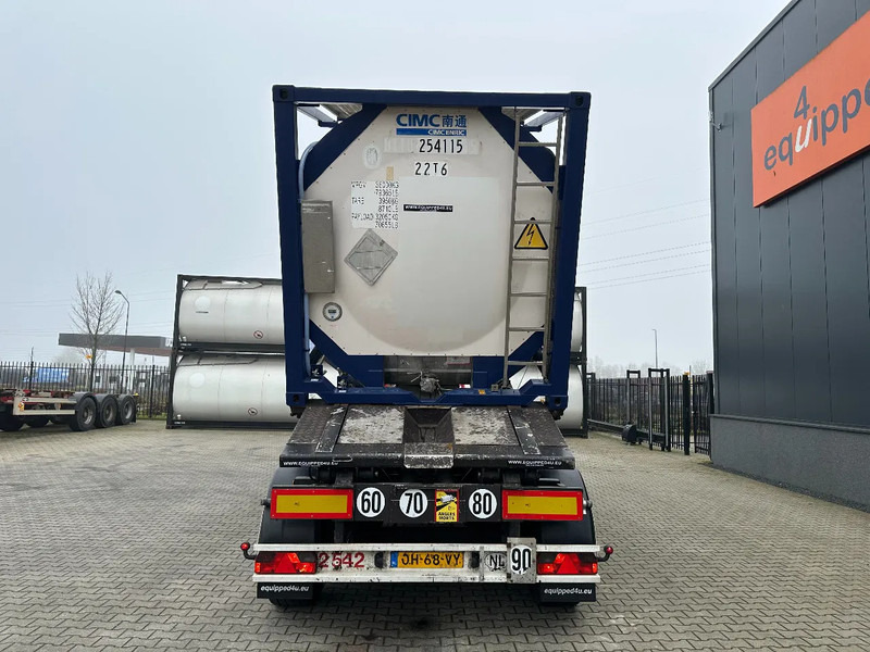 Van Hool 20FT Tipping-chassis, ADR (EX/II, EX/III, FL, AT), SAF, 2 liftaxles - Semi-trailer pengangkut mobil: gambar 5 Van Hool 20FT Tipping-chassis, ADR (EX/II, EX/III, FL, AT), SAF, 2 liftaxles - Semi-trailer pengangkut mobil: gambar 5