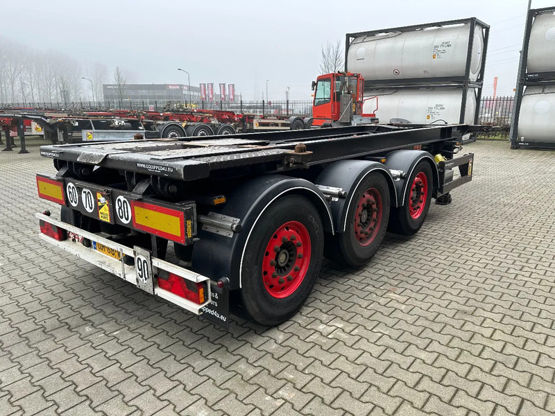 Semi-trailer pengangkut mobil Van Hool 20FT Tipping-chassis, ADR (EX/II, EX/III, FL, AT), SAF, 2 liftaxles: gambar 11