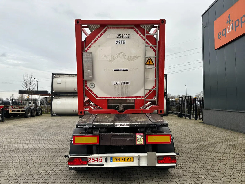 Semi-trailer pengangkut mobil Van Hool 20FT Tipping-chassis, ADR (EX/II, EX/III, FL, AT), SAF + DISC, 2 liftaxles: gambar 7