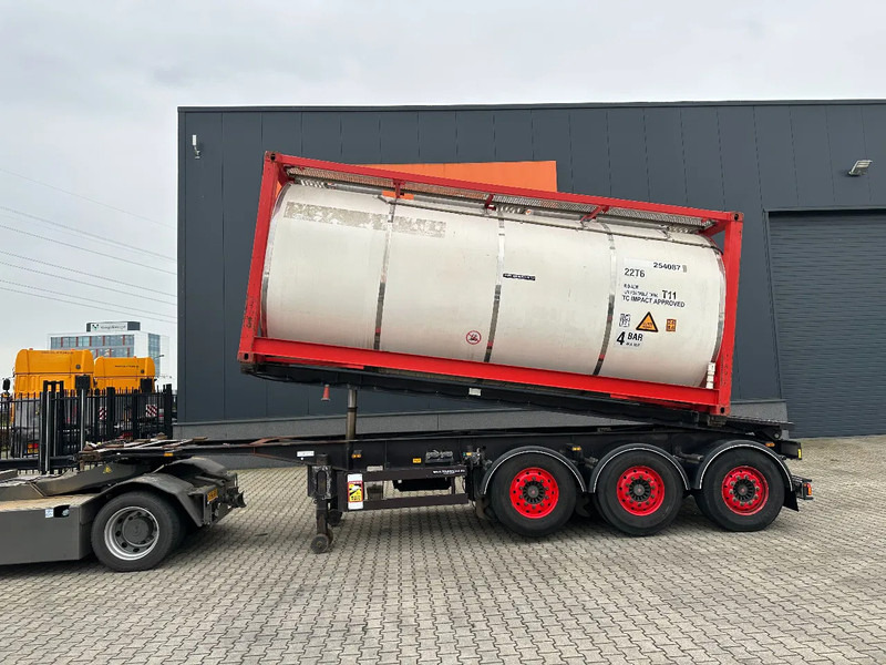 Van Hool 20FT Tipping-chassis, ADR (EX/II, EX/III, FL, AT), SAF + DISC, 2 liftaxles - Semi-trailer pengangkut mobil: gambar 3 Van Hool 20FT Tipping-chassis, ADR (EX/II, EX/III, FL, AT), SAF + DISC, 2 liftaxles - Semi-trailer pengangkut mobil: gambar 3