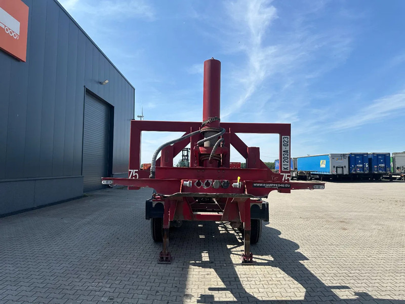 Van Hool 3 AXLE 20FT TIPPING-CHASSIS, BPW + disc, liftaxle, steering axle, BROKEN HYVA-CYLINDER - Semi-trailer pengangkut mobil: gambar 5 Van Hool 3 AXLE 20FT TIPPING-CHASSIS, BPW + disc, liftaxle, steering axle, BROKEN HYVA-CYLINDER - Semi-trailer pengangkut mobil: gambar 5