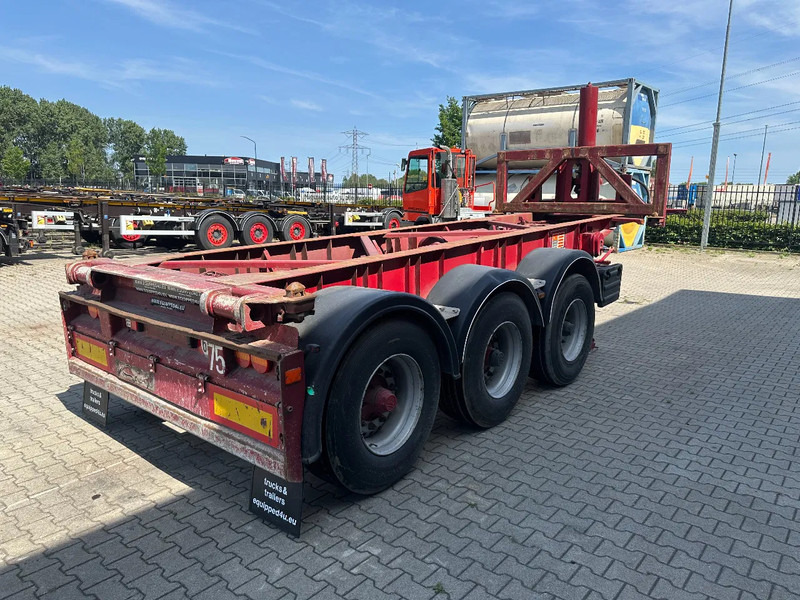 Van Hool 3 AXLE 20FT TIPPING-CHASSIS, BPW + disc, liftaxle, steering axle, BROKEN HYVA-CYLINDER - Semi-trailer pengangkut mobil: gambar 4 Van Hool 3 AXLE 20FT TIPPING-CHASSIS, BPW + disc, liftaxle, steering axle, BROKEN HYVA-CYLINDER - Semi-trailer pengangkut mobil: gambar 4