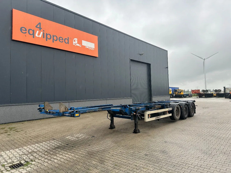 Van Hool 40FT HC-chassis, DISCBRAKES, liftaxle, extendable - Semi-trailer pengangkut mobil: gambar 1 Van Hool 40FT HC-chassis, DISCBRAKES, liftaxle, extendable - Semi-trailer pengangkut mobil: gambar 1