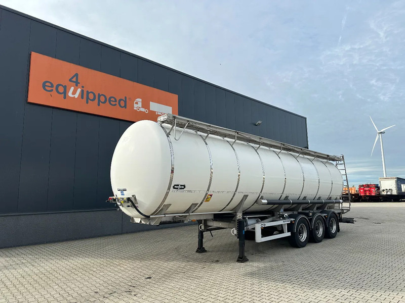 Van Hool FOOD / 39.000L / 3-COMP / INOX / NL-trailer / APK: 07/2026 - Semi-trailer tangki: gambar 1 Van Hool FOOD / 39.000L / 3-COMP / INOX / NL-trailer / APK: 07/2026 - Semi-trailer tangki: gambar 1