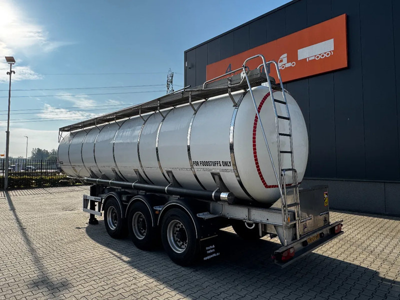 Van Hool FOOD / RVS chassis / 5.860KG/ 29.500L / 1-COMP / 1 -BAFFLE / DISC/ NL / TYRES 80 pct / APK - Semi-trailer tangki: gambar 3 Van Hool FOOD / RVS chassis / 5.860KG/ 29.500L / 1-COMP / 1 -BAFFLE / DISC/ NL / TYRES 80 pct / APK - Semi-trailer tangki: gambar 3