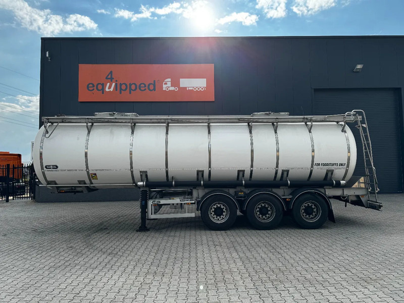 Van Hool FOOD / RVS chassis / empty weight 5.860kg / 29.500L / 1-COMP / 1 -BAFFLE / DISC / NL / APK - Semi-trailer tangki: gambar 2 Van Hool FOOD / RVS chassis / empty weight 5.860kg / 29.500L / 1-COMP / 1 -BAFFLE / DISC / NL / APK - Semi-trailer tangki: gambar 2