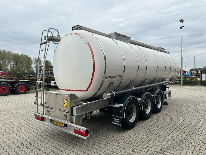 Van Hool FOOD / RVS chassis / empty weight: 5.860kg / 29.500L / 1-comp.+ 1 baffel / discbrakes / NL / APK: 05/2026 - Semi-trailer tangki: gambar 3 Van Hool FOOD / RVS chassis / empty weight: 5.860kg / 29.500L / 1-comp.+ 1 baffel / discbrakes / NL / APK: 05/2026 - Semi-trailer tangki: gambar 3