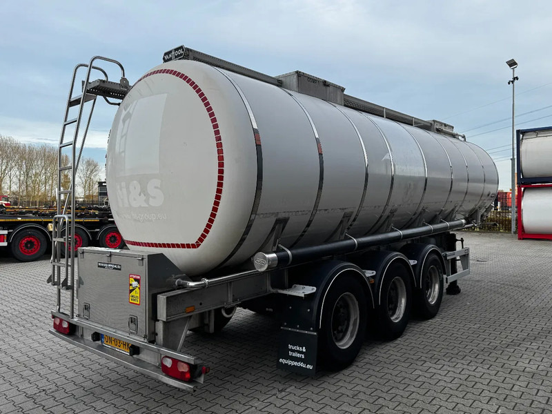 Van Hool LEVENSMIDDEL / RVS Rahmen / Leergewicht: 5.860kg / 29.500L / 1-Kammer+ 1 Schwallwand / Scheibebremse / NL / APK 03-2026 - Semi-trailer tangki: gambar 3 Van Hool LEVENSMIDDEL / RVS Rahmen / Leergewicht: 5.860kg / 29.500L / 1-Kammer+ 1 Schwallwand / Scheibebremse / NL / APK 03-2026 - Semi-trailer tangki: gambar 3