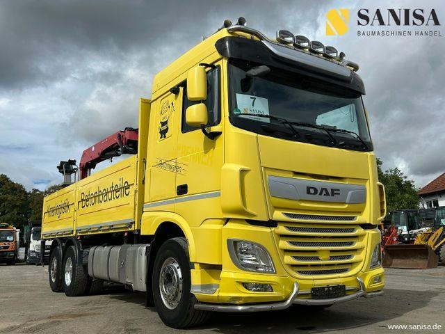 DAF XF 480/HMF 2530 L-CR Kran/Lenk/Lift/Baustoff - Truk derek: gambar 1 DAF XF 480/HMF 2530 L-CR Kran/Lenk/Lift/Baustoff - Truk derek: gambar 1