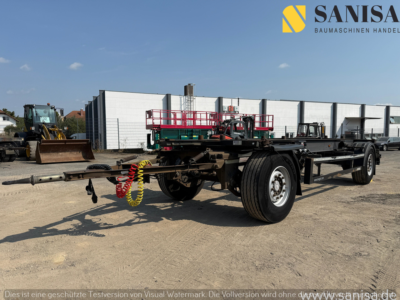KÖGEL AW18/Wechselfahrgestell/BDF/Pneumatik - Trailer sasis: gambar 1 KÖGEL AW18/Wechselfahrgestell/BDF/Pneumatik - Trailer sasis: gambar 1