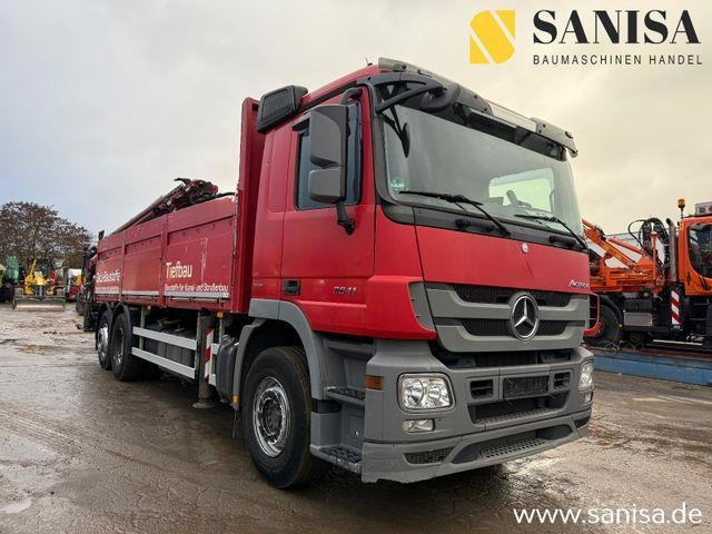 Mercedes-Benz Actros 2541/Kran/PK 34002-SH E/FlyJib/Funk/31Met - Truk flatbed: gambar 1 Mercedes-Benz Actros 2541/Kran/PK 34002-SH E/FlyJib/Funk/31Met - Truk flatbed: gambar 1