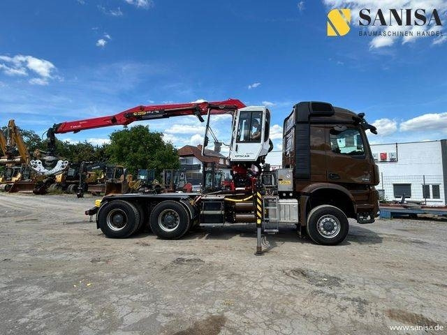Truk logging Mercedes-Benz Arocs 3351/6x6/Palfinger Epolsion S260/Langholz: gambar 9